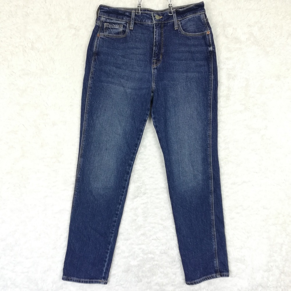 Old Navy Womens Jeans Vintage Slim High Rise Blue Denim Secret Smooth 8